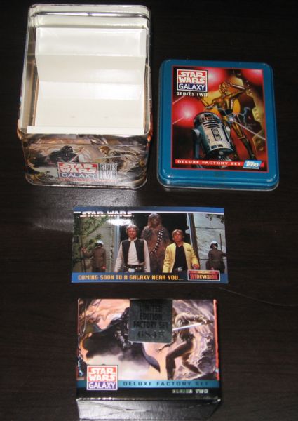 1994 Topps Star Wars Galaxy Series 2 Deluxe Factory Set #6845