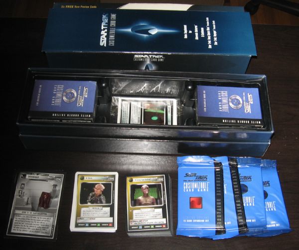 1997 Dechipher Star Trek CCG First Anthology Box