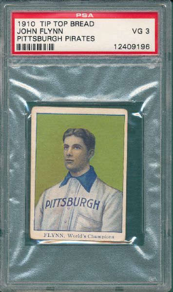 1910 Tip Top Bread John Flynn PSA 3