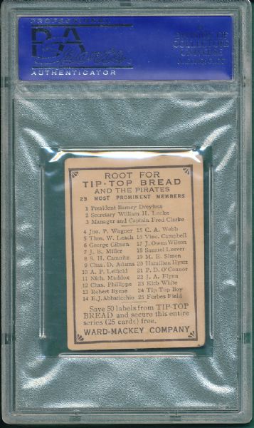 1910 Tip Top Bread John Flynn PSA 3