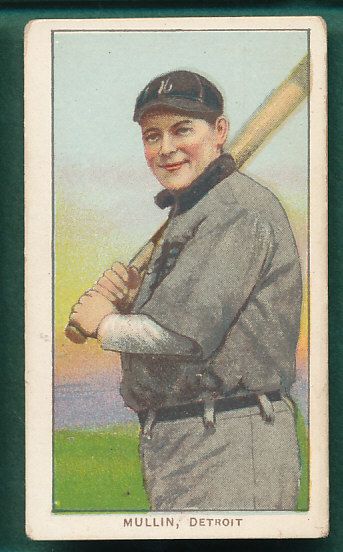 1909-1911 T206 George Mullin Sweet Caporal Cigarettes 