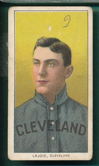 1909-1911 T206 Lajoie Portrait Piedmont Cigarettes 