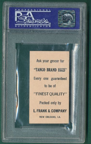 1916 Tango Eggs George McQuillen PSA 5