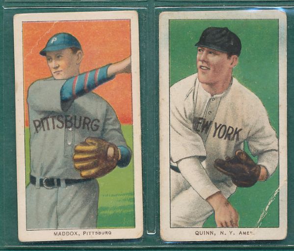 1909-1911 T206 3 Card Lot W/Southern Leaguer Piedmont Cigarettes 