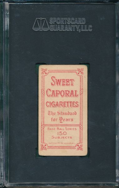 1909-1911 T206 Powers  Sweet Caporal Cigarettes SGC 30