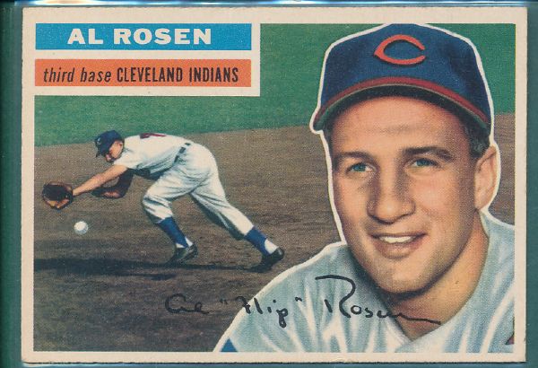 1956 Topps 20 Card Lot W/Rosen NRMT