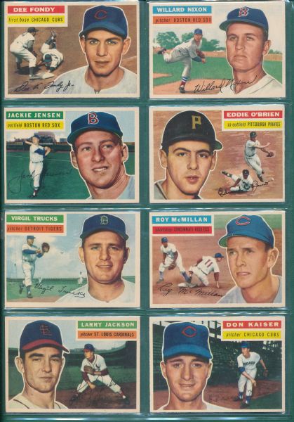 1956 Topps 20 Card Lot W/Westrum NRMT