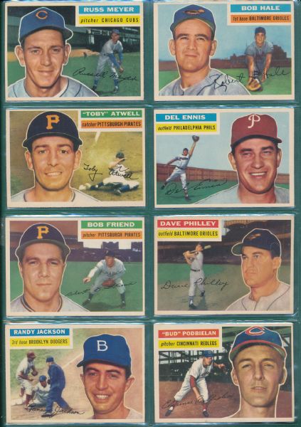 1956 Topps 20 Card Lot W/Consuegra NRMT