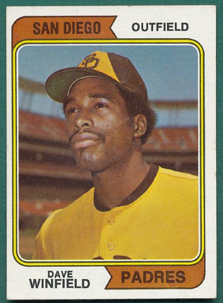 1974 Topps Complete Set Winfield Rookie