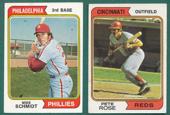 1974 Topps Complete Set Winfield Rookie