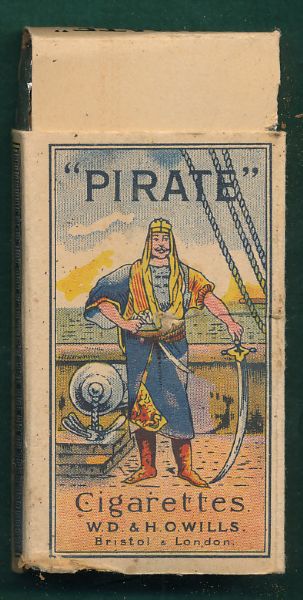 Pirate Cigarette Complete Pack W/ Cigarettes