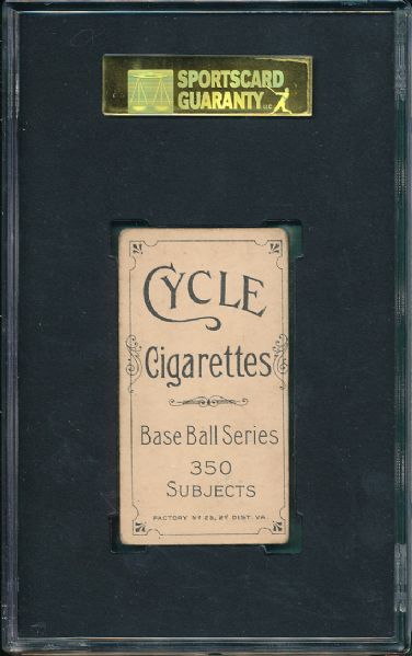 1909-1911 T206 Scott Cycle Cigarettes SGC 40 *Low Pop*