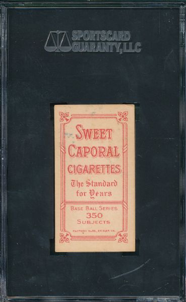 1909-1911 T206 Schreck Sweet Caporal Cigarettes SGC 45 *Factory 25*