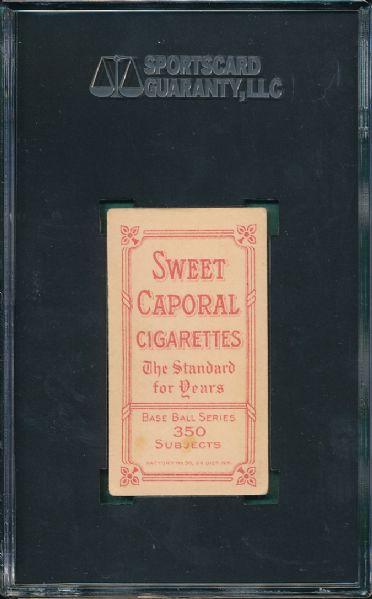 1909-1911 T206 Thomas Sweet Caporal Cigarettes SGC 40