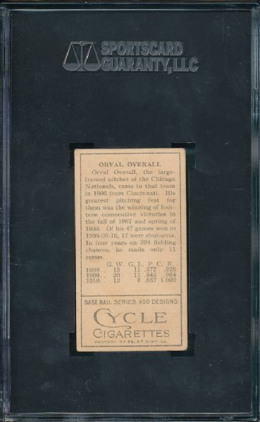 1911 T205 Overall Cycle Cigarettes SGC 30