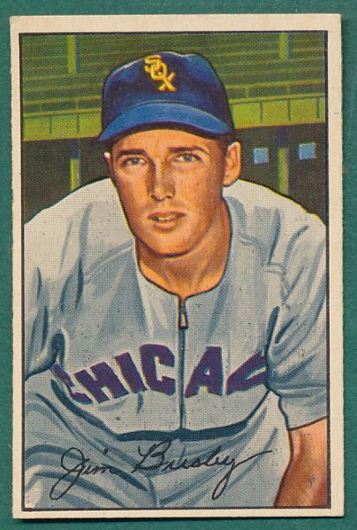 1950 & 52 Bowman 4 Card Lot *Crease Free*