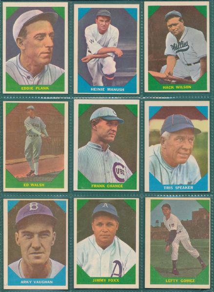 1960 Fleer 58 Card Lot