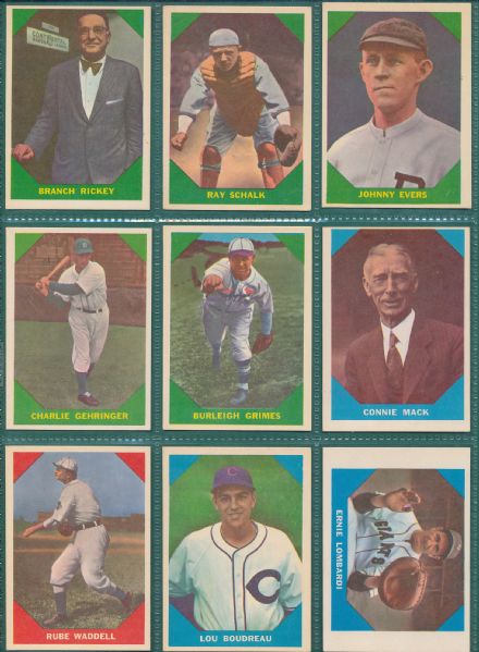 1960 Fleer 58 Card Lot