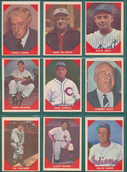 1960 Fleer 58 Card Lot