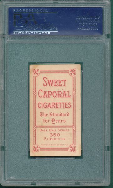 1909-1911 T206 Joss, Pitching Sweet Caporal Cigarettes PSA 4