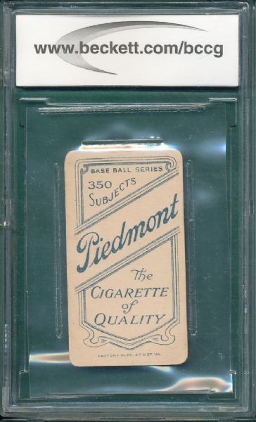 1909-1911 T206 Lavander Piedmont Cigarettes BCCG 6 (Good or Better)