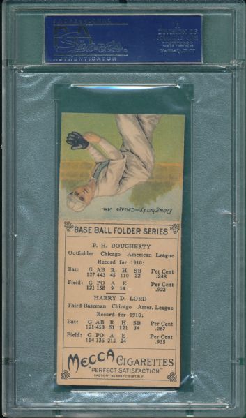 1911 T201 H. Lord/Dougherty Mecca Cigarettes PSA 3