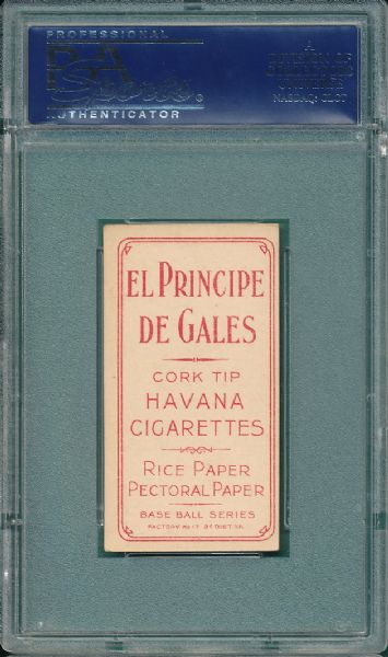 1909-1911 T206 Geyer El Principe De Gales PSA 4.5 *Low Pop Report*