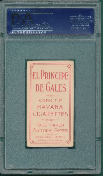 1909-1911 T206 Dunn, Jack El Principe De Gales PSA 3 *Low Pop Report*