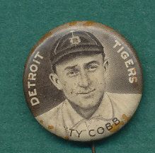 1910-12 Ty Cobb P2 Sweet Caporal Pin