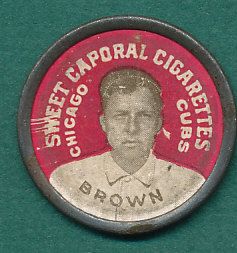 1909-12 Mordecai Brown Domino Disc