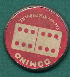 1909-12 Mordecai Brown Domino Disc