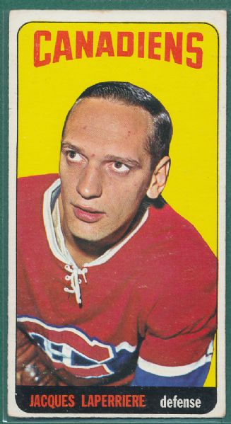 1964-65 & 71-72 Topps Hockey 21 Card Lot W/Laperriere