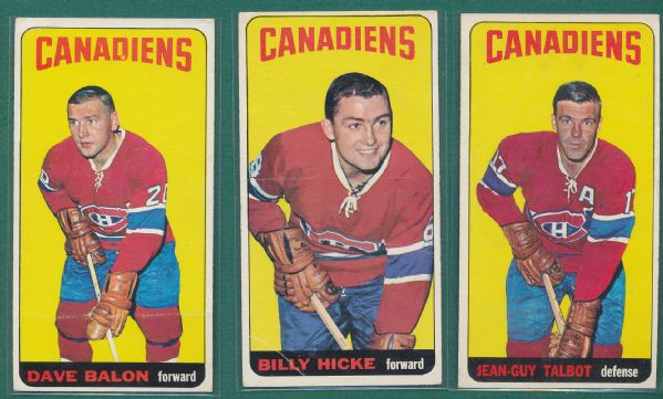 1964-65 & 71-72 Topps Hockey 21 Card Lot W/Laperriere