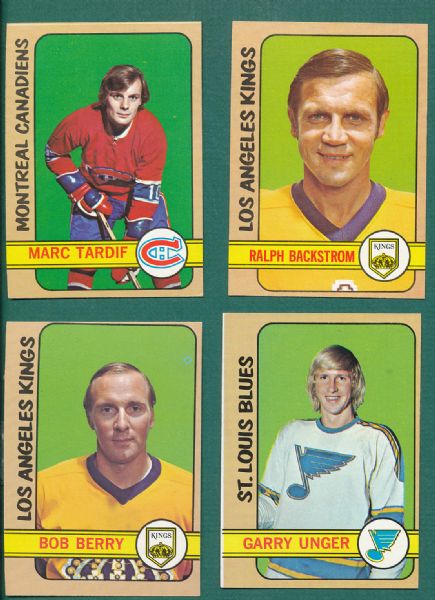 1964-65 & 71-72 Topps Hockey 21 Card Lot W/Laperriere