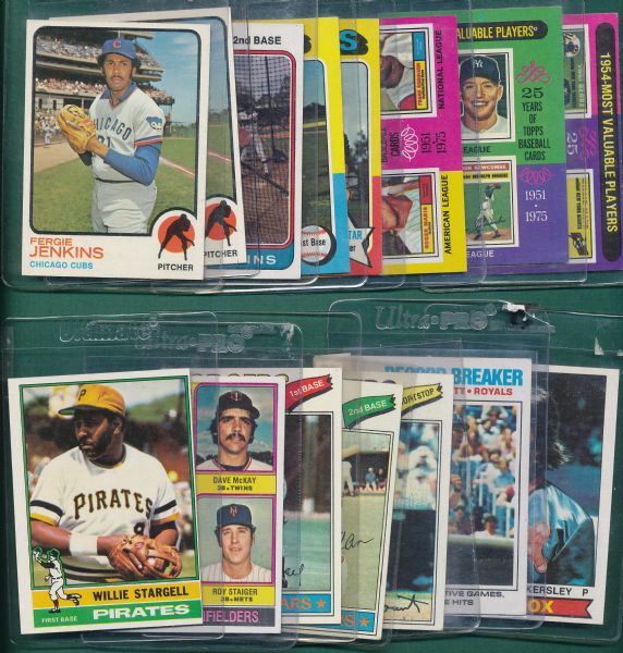 Baseball Card Grab-bag with Lots of HOFers and Type Cards.