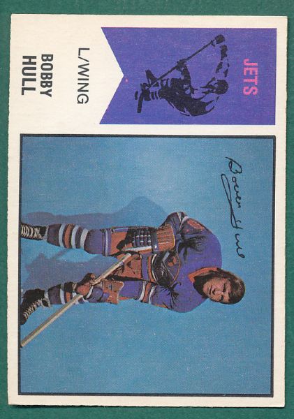 1974-75 O-Pee-Chee WHA Complete Set (66) W/B. Hull