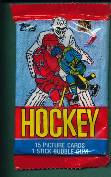 1984-85 TOPPS Hockey Box 36 Packs Unopened Yzerman (RC)