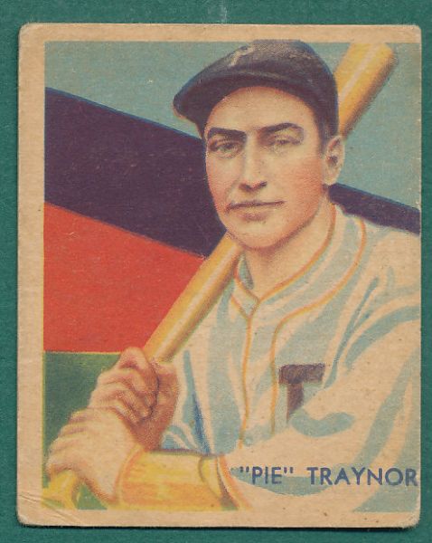 1934-36 Diamond Stars #27 Pie Traynor