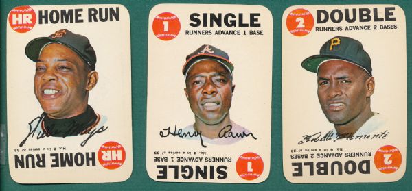 1968 Topps Game Complete Set (33) 