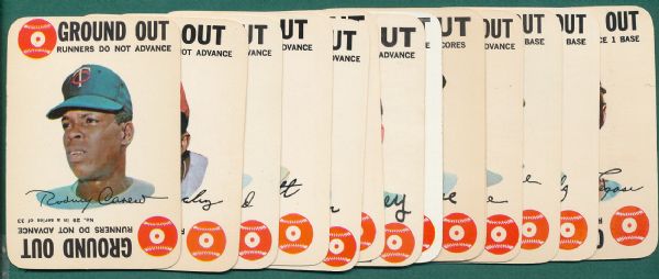 1968 Topps Game Complete Set (33) 