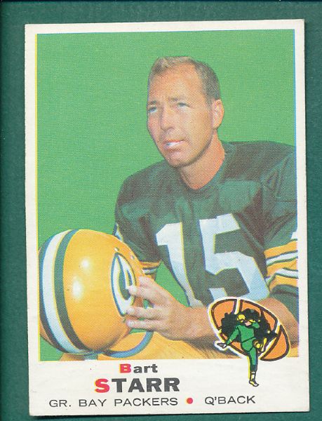 1969 Topps FB #215 Bart Starr