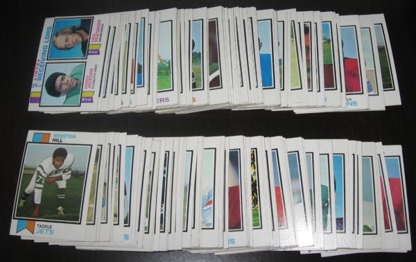 1973-74 Topps FB 635 Card Lot W/HOFers & Rookies