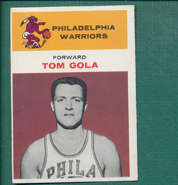 1961-79 (143) Card Basketball Lot W/ 61 Fleer Gola