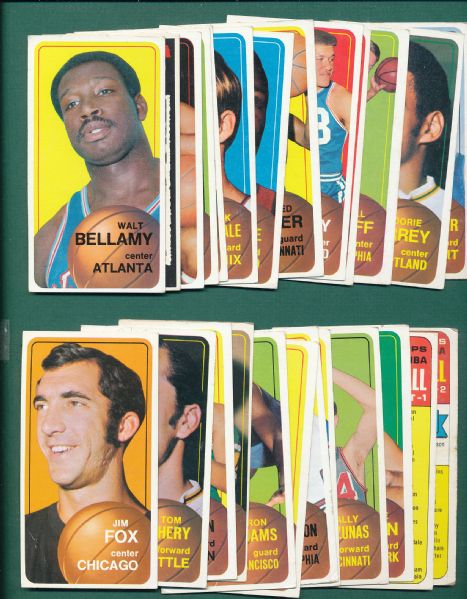 1961-79 (143) Card Basketball Lot W/ 61 Fleer Gola