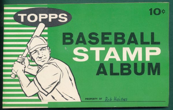 1961 Topps Baseball Stamps W/Album (81)