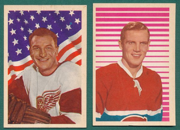 1963-64 Parkhurst Hockey 6 Card Lot W/Pronovost