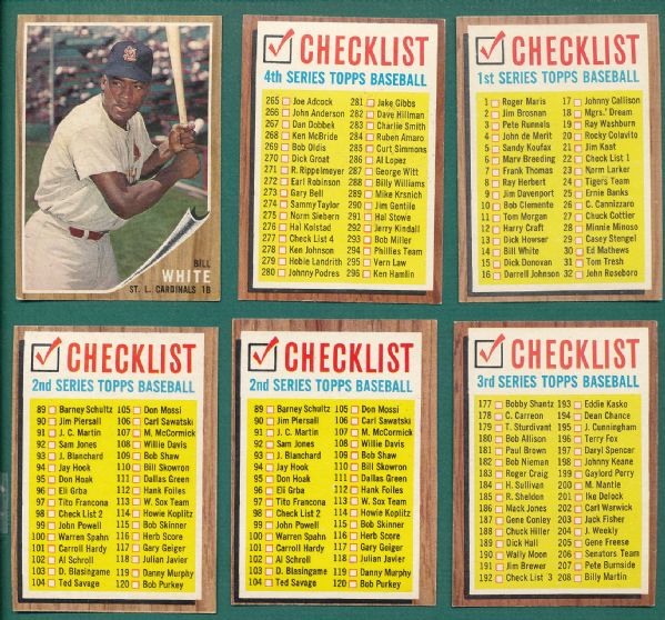 1960 Fleer & 1962 Topps 18 Card Lot