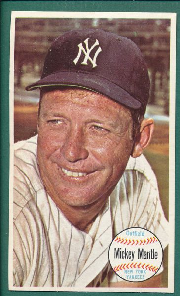 1964 Topps Giants Mickey Mantle and Brooks Robinson