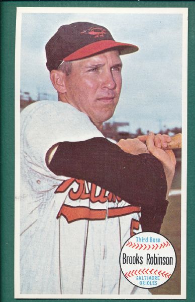 1964 Topps Giants Mickey Mantle and Brooks Robinson