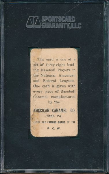 1915 E106 American Caramels Nap Lajoie SGC 30